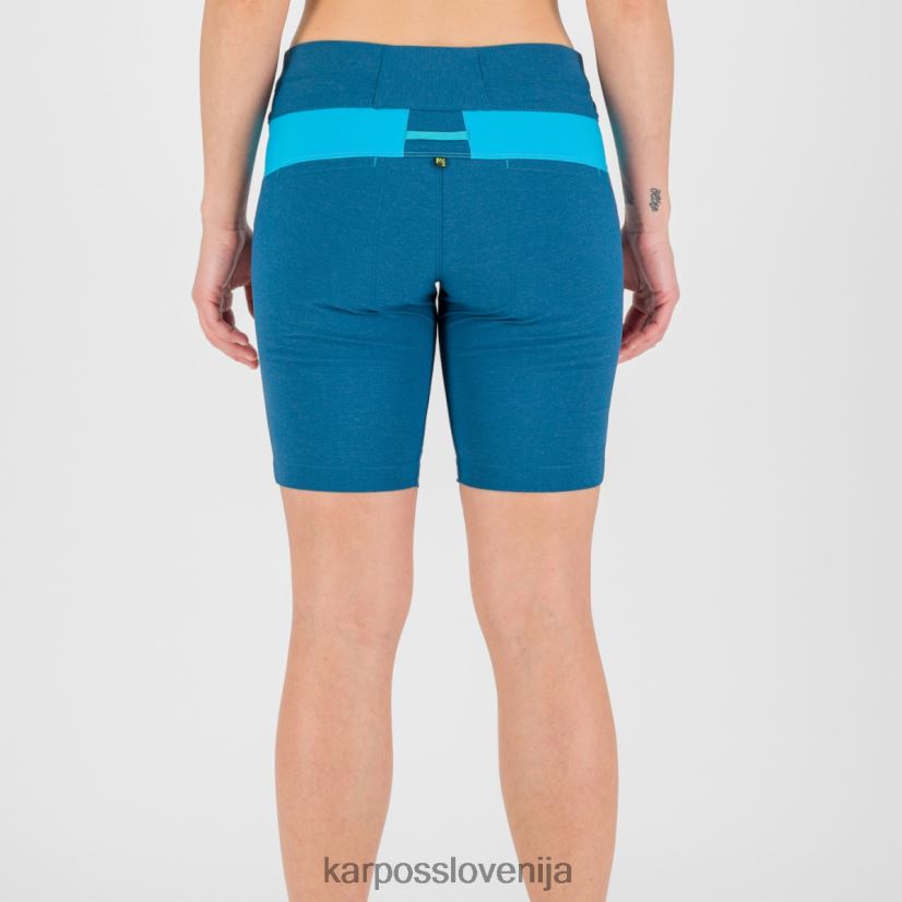 kratek| maroška modra/modra ptica P4ZDFZ1616 Karpos dolada na bermudah ženske
