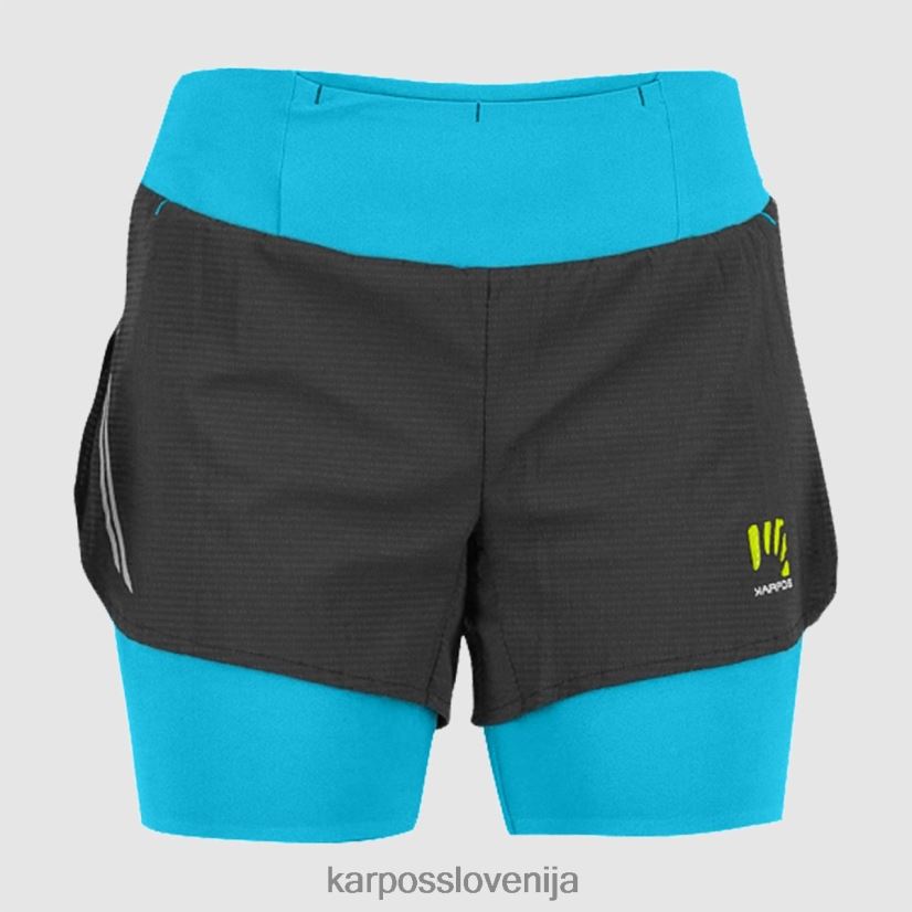 kratek| modri atol/črna P4ZDFZ1551 Karpos cengia w kratek ženske