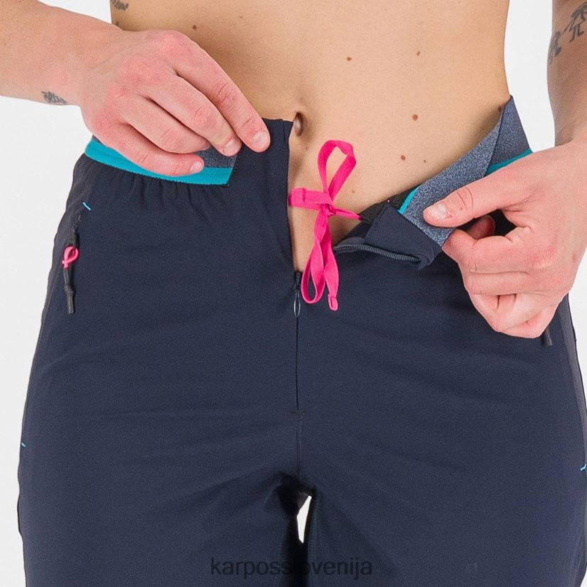 kratek| nebesni kapitan/modri atol P4ZDFZ1560 Karpos tre cime na bermudah ženske