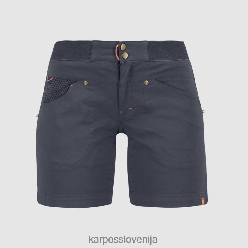 kratek| ombre modra P4ZDFZ1571 Karpos noghera na bermudah ženske