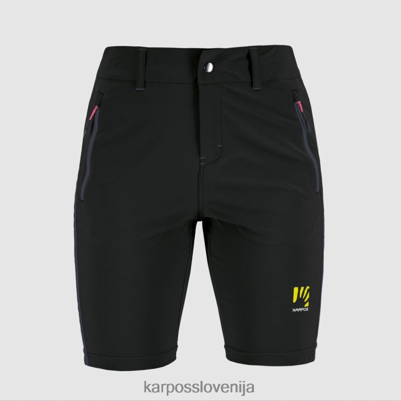 kratek| črna/ombre modra P4ZDFZ1566 Karpos fantazija na bermudah ženske