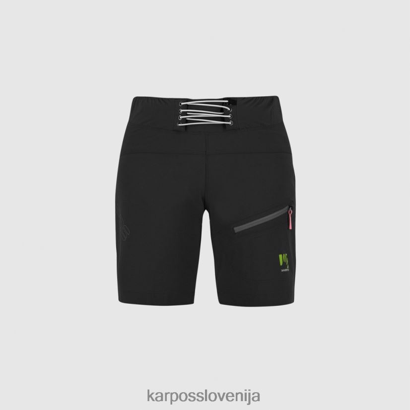 kratek| črna/ombre modra P4ZDFZ1577 Karpos val di dentro na bermudah ženske