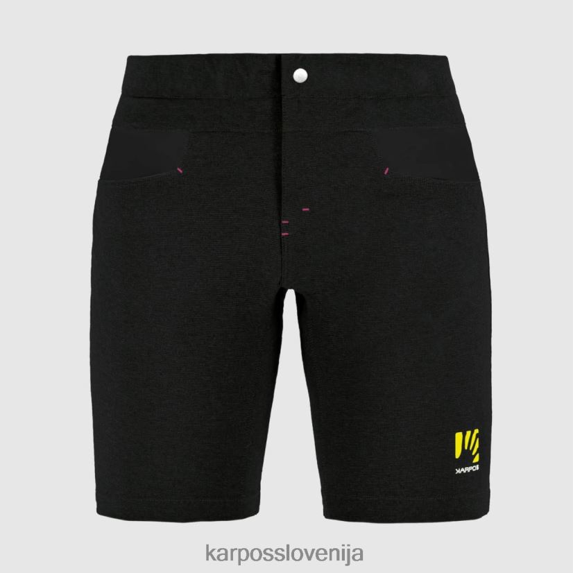 kratek| črna/temno siva P4ZDFZ1615 Karpos dolada na bermudah ženske