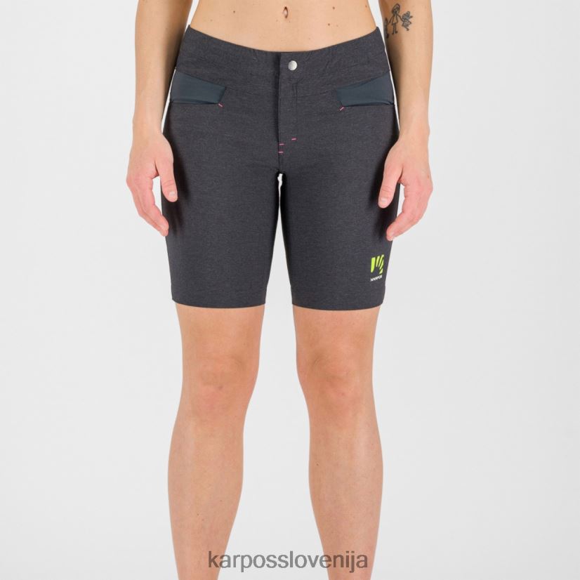 kratek| črna/temno siva P4ZDFZ1615 Karpos dolada na bermudah ženske