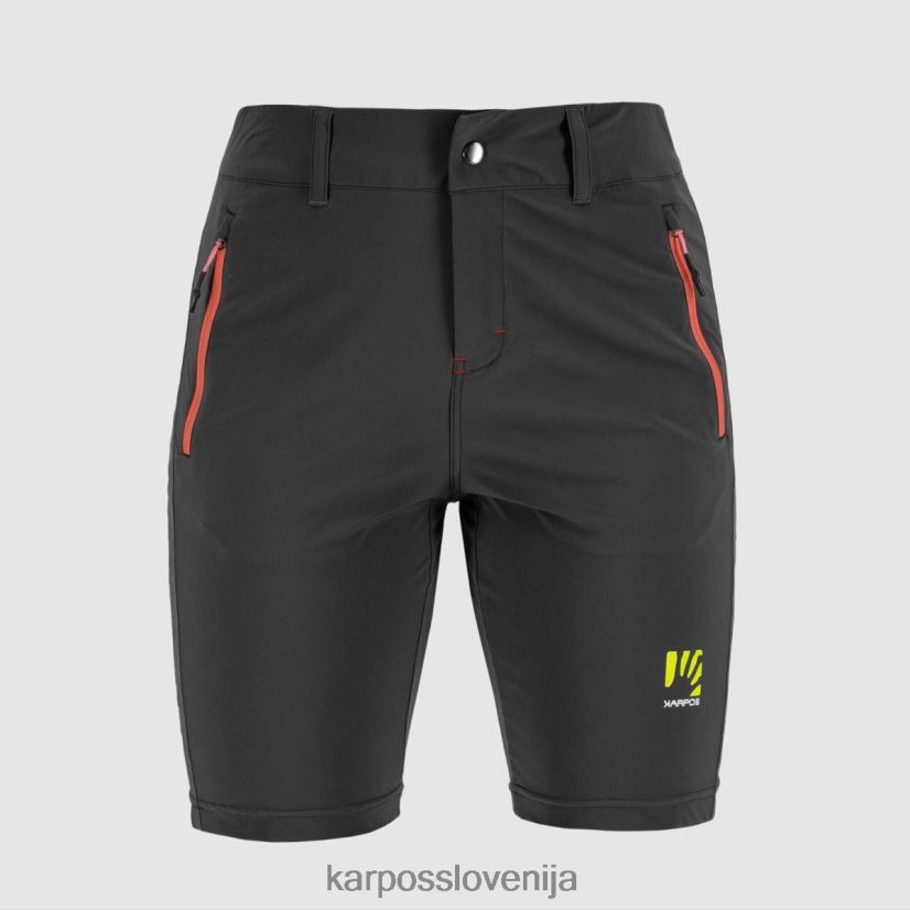 kratek| črna/vintage indigo P4ZDFZ1563 Karpos fantazija na bermudah ženske