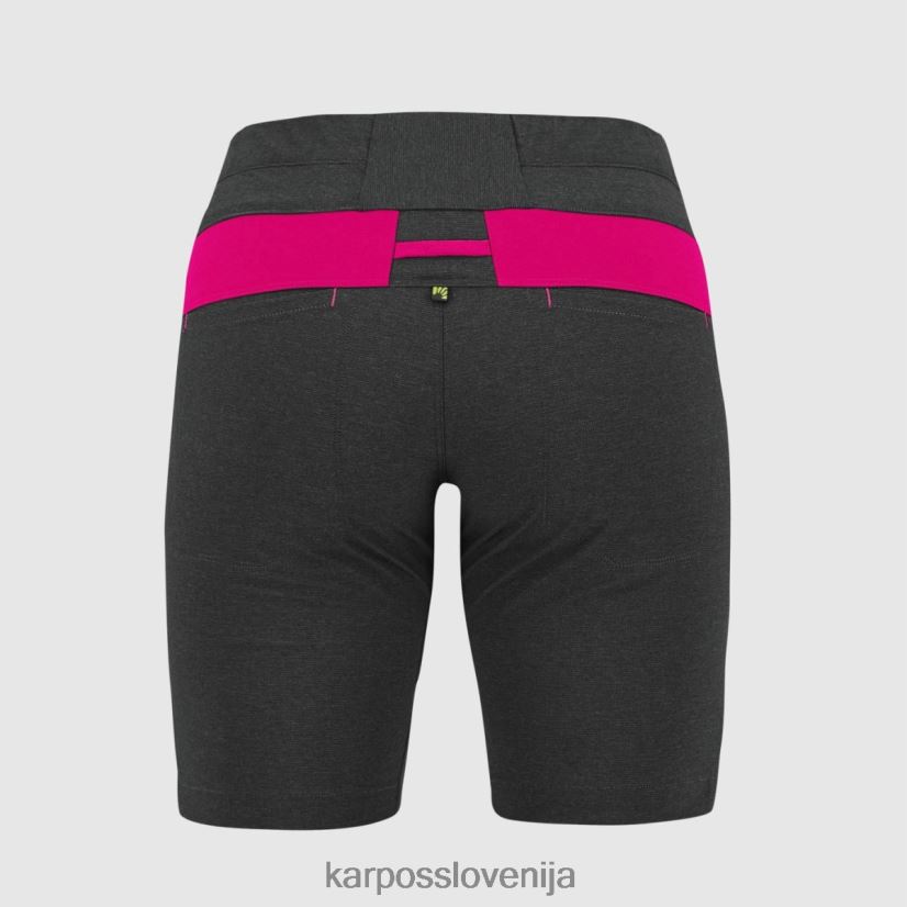 kratek| črno/namigovanje P4ZDFZ1614 Karpos dolada na bermudah ženske
