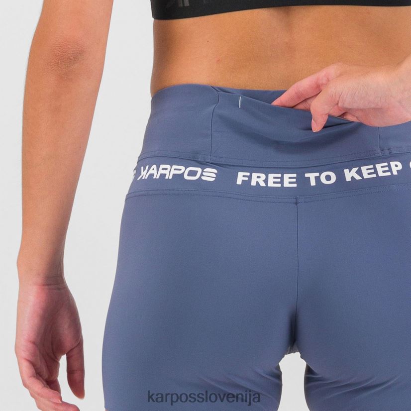 kratek| vintage indigo P4ZDFZ1610 Karpos easyfrizz w kratek ženske