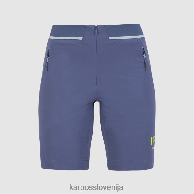 kratek| vintage indigo/akvamarin P4ZDFZ1557 Karpos tre cime na bermudah ženske