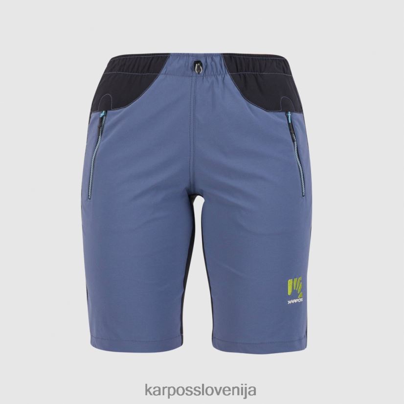 kratek| vintage indigo/črna P4ZDFZ1593 Karpos skala na bermudah ženske