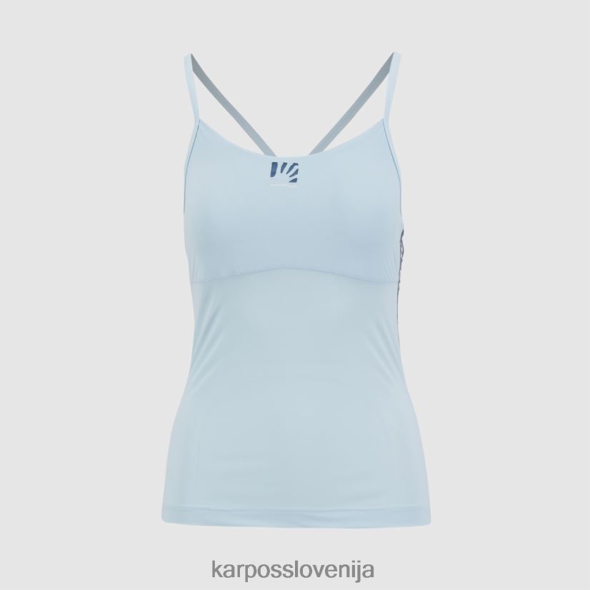 majica| akvamarin P4ZDFZ1286 Karpos easyfrizz z vrhom ženske