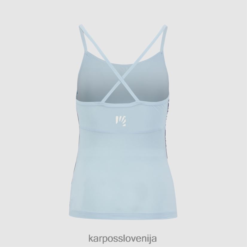 majica| akvamarin P4ZDFZ1286 Karpos easyfrizz z vrhom ženske