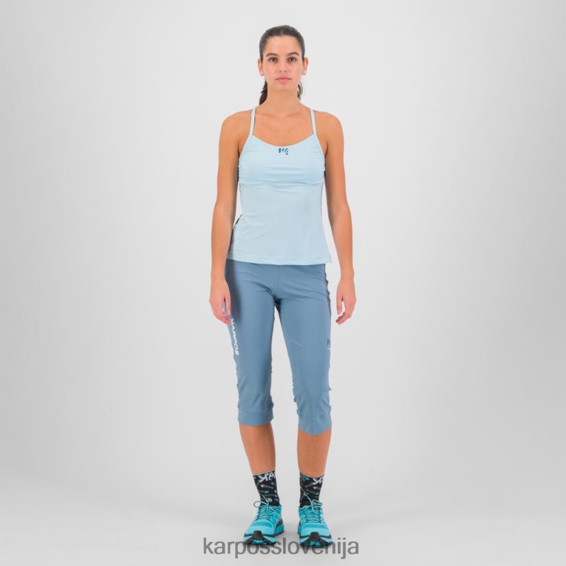 majica| akvamarin P4ZDFZ1286 Karpos easyfrizz z vrhom ženske