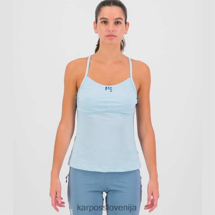 majica| akvamarin P4ZDFZ1286 Karpos easyfrizz z vrhom ženske
