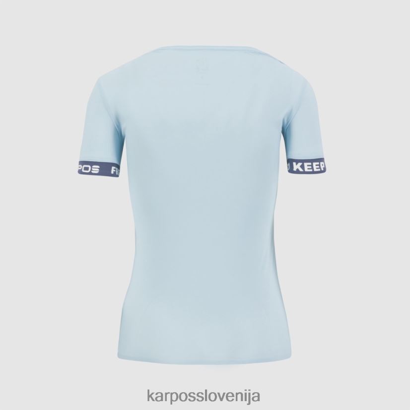 majica| akvamarin/vintage indigo P4ZDFZ1274 Karpos easyfrizz z majico ženske