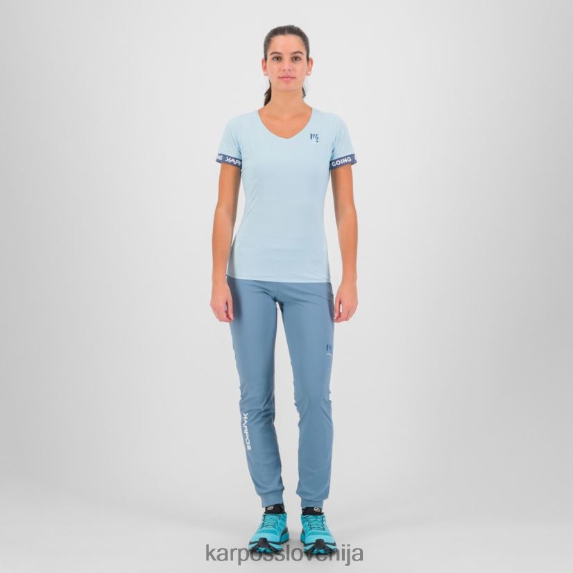 majica| akvamarin/vintage indigo P4ZDFZ1274 Karpos easyfrizz z majico ženske