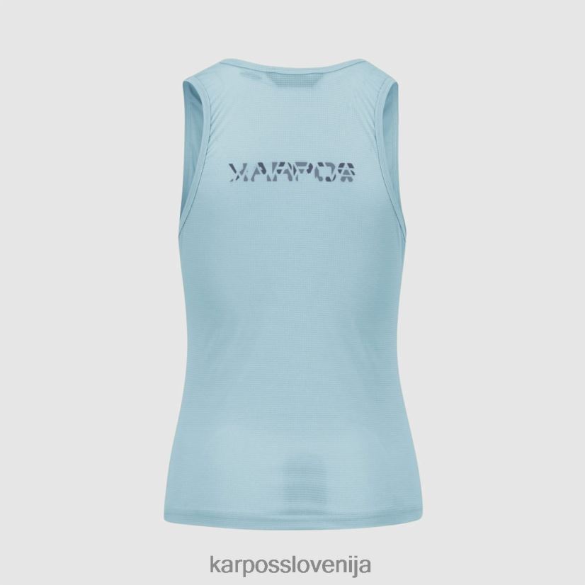 majica| akvamarin/vintage indigo/spri P4ZDFZ1387 Karpos loma z vrhom ženske