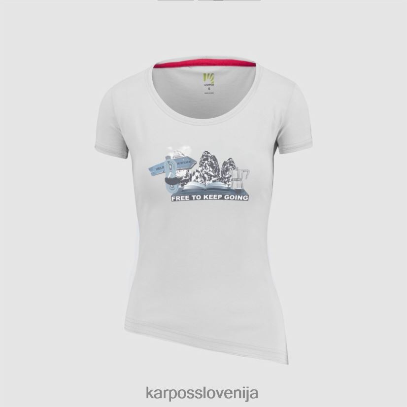 majica| bela P4ZDFZ1360 Karpos anemone evo w majica ženske