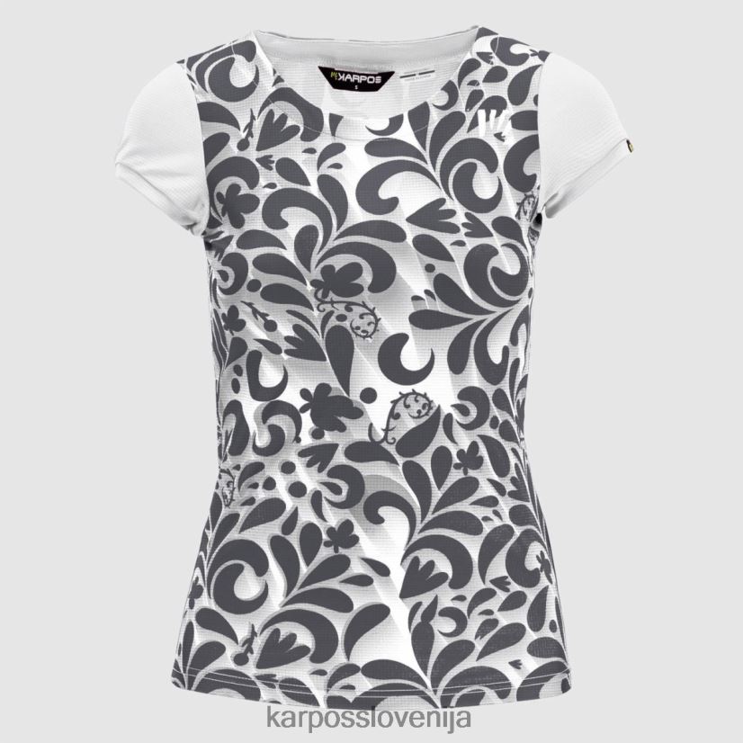 majica| bela/ombre modra P4ZDFZ1308 Karpos loma tisk z dresom ženske
