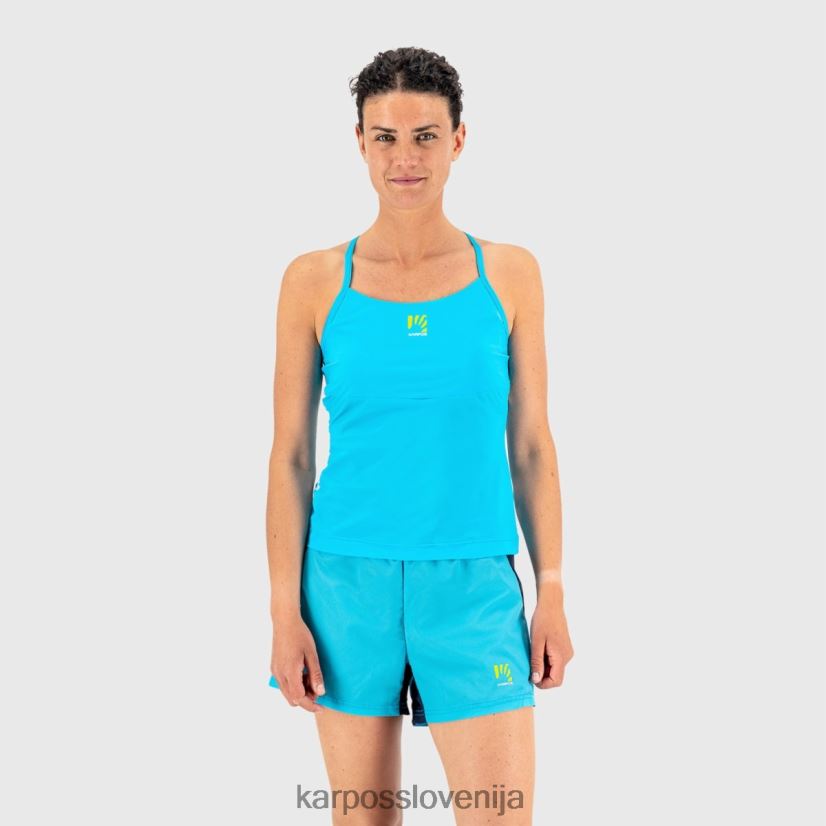 majica| bela/črna P4ZDFZ1289 Karpos easyfrizz z vrhom ženske