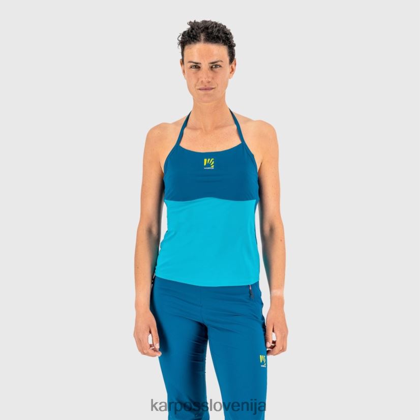 majica| bluebird/maroško modra P4ZDFZ1339 Karpos lahkotno sonce z vrhom ženske