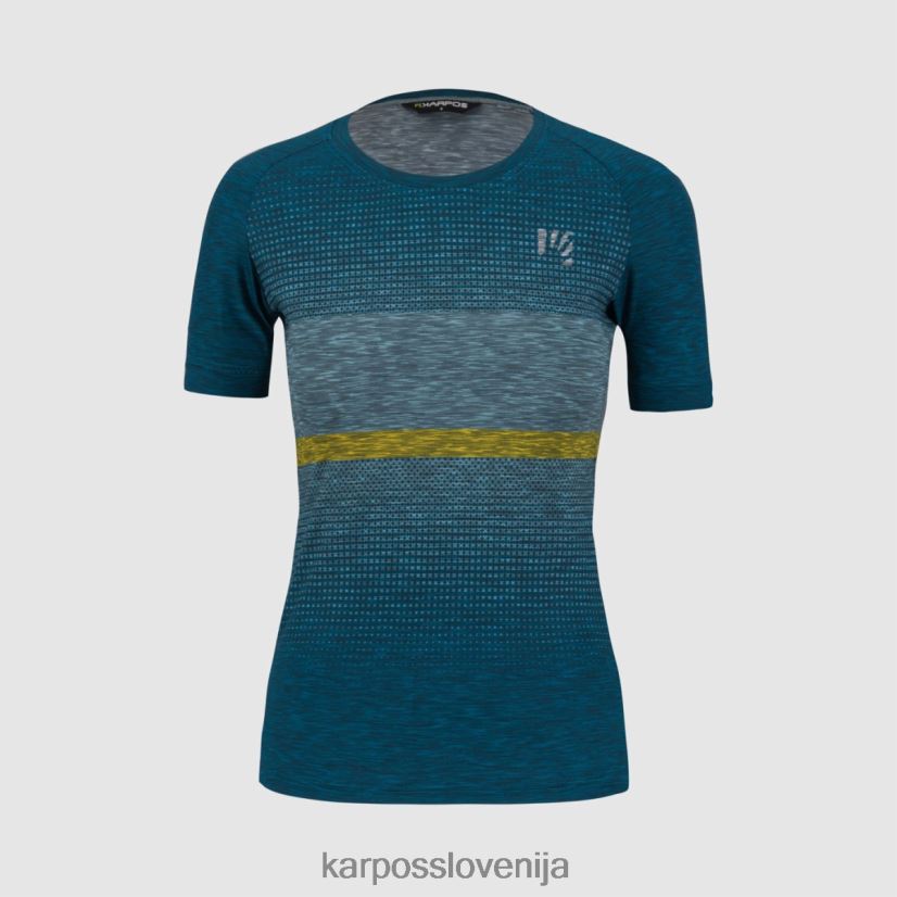 majica| corsair/jadransko modra P4ZDFZ1252 Karpos verve w tee ženske