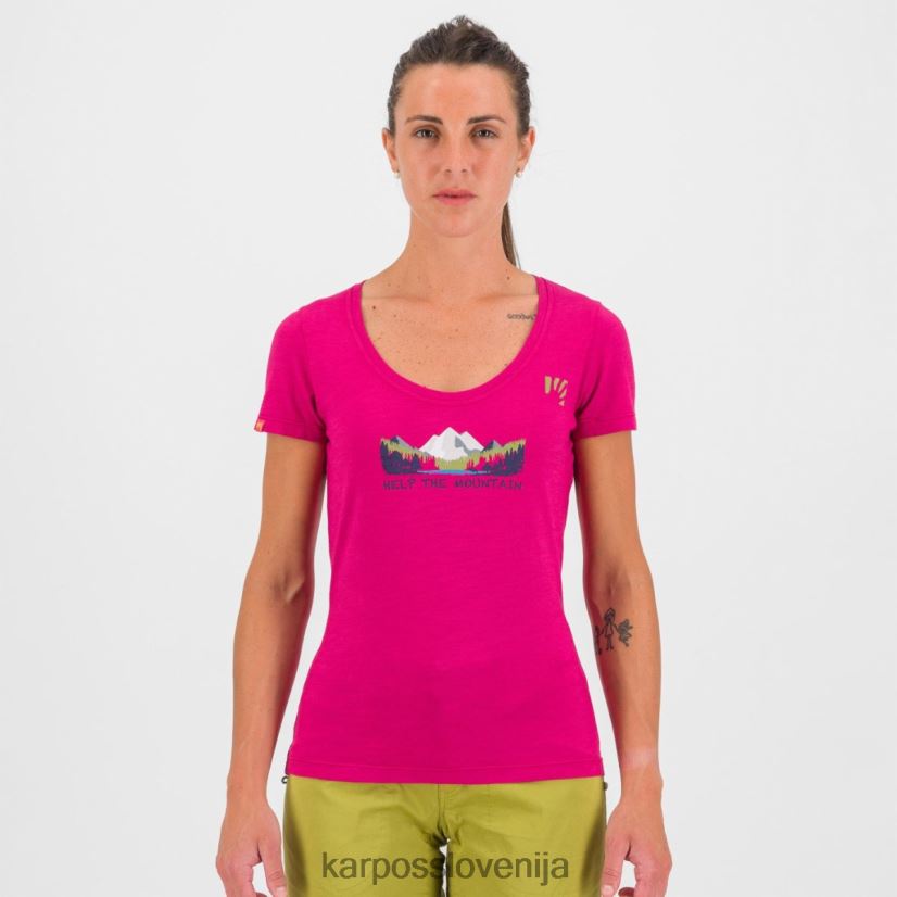 majica| češnjev jubilej P4ZDFZ1321 Karpos ambretta z majico ženske