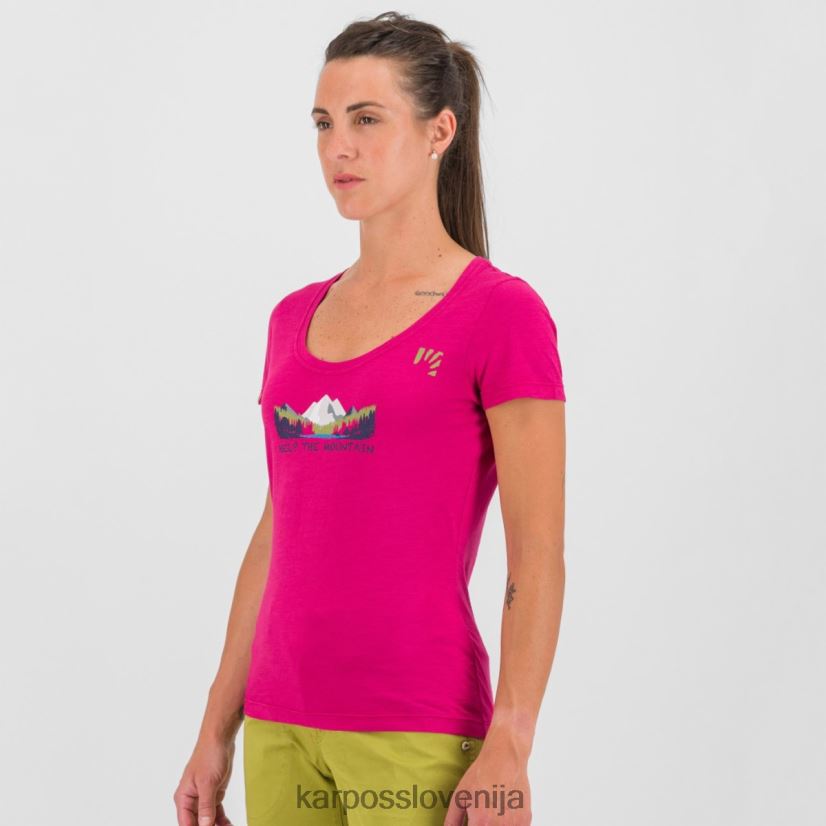 majica| češnjev jubilej P4ZDFZ1321 Karpos ambretta z majico ženske
