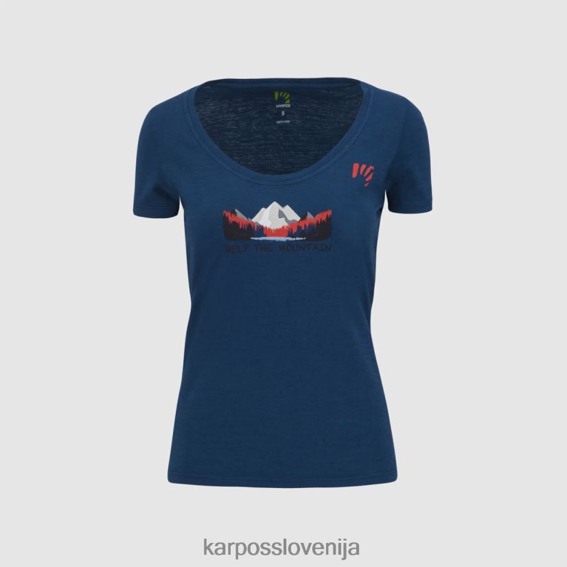 majica| gibraltarsko morje P4ZDFZ1319 Karpos ambretta z majico ženske