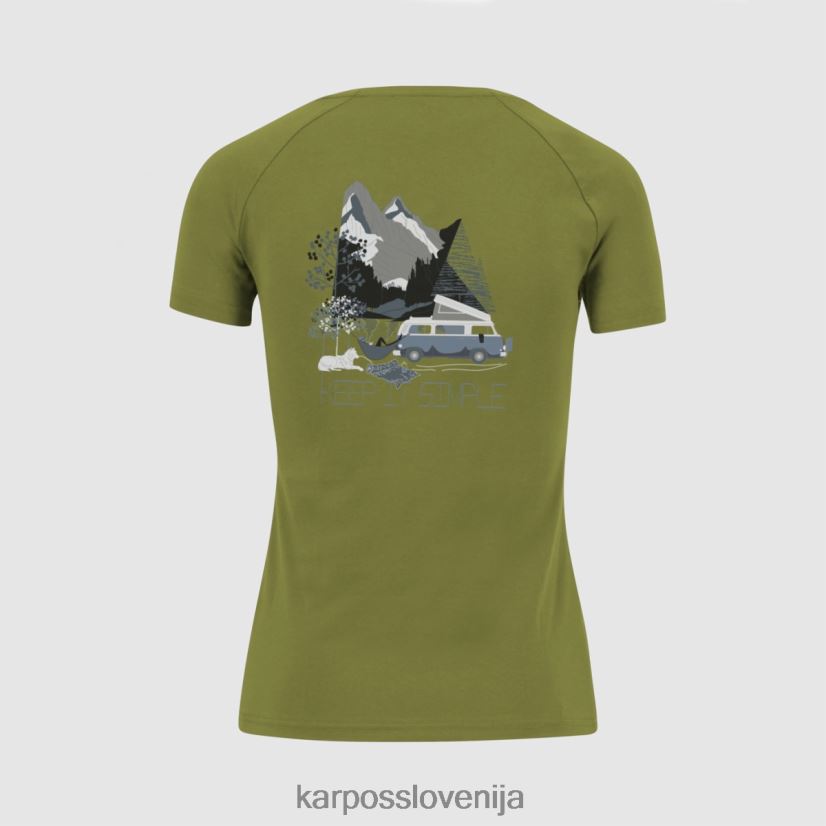 majica| guacamole P4ZDFZ1368 Karpos genzianella z majico ženske