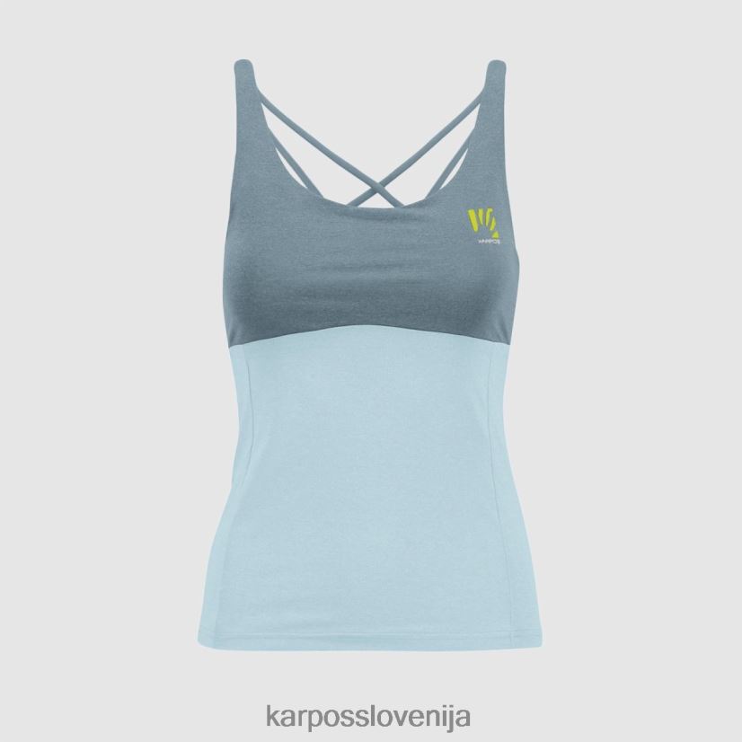 majica| izvirsko jezero/akvamarin P4ZDFZ1324 Karpos bik evo w top ženske