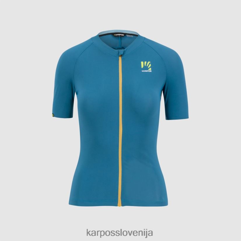 majica| jadransko modra/corsair P4ZDFZ1222 Karpos pralongia evo w dres ženske