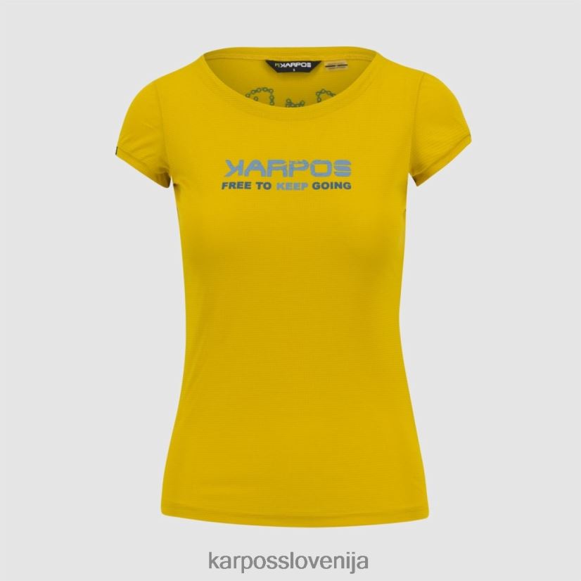 majica| limonin curry P4ZDFZ1357 Karpos val federia z majico ženske