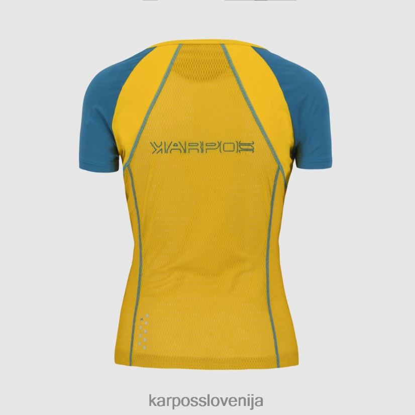 majica| limonin curry/corsair P4ZDFZ1257 Karpos lavaredo evo w dres ženske