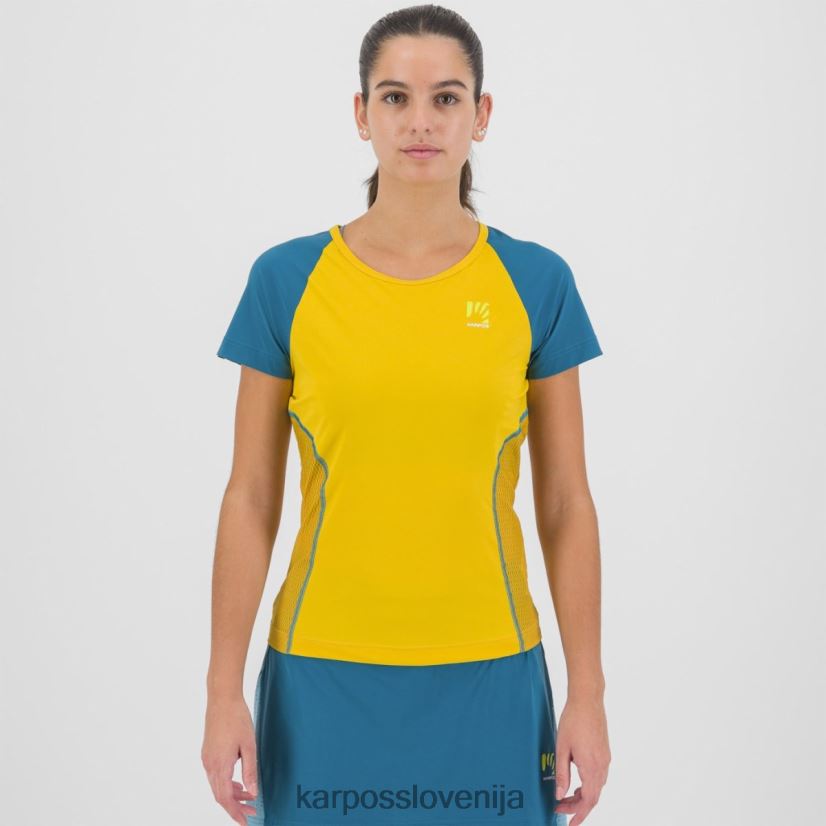 majica| limonin curry/corsair P4ZDFZ1257 Karpos lavaredo evo w dres ženske