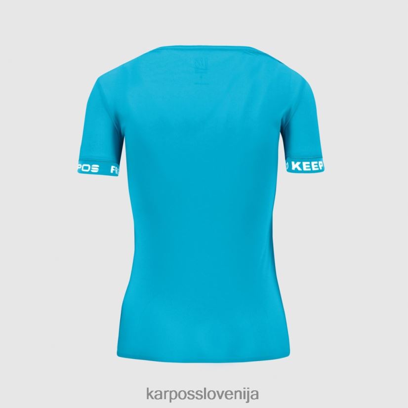 majica| modri atol P4ZDFZ1272 Karpos easyfrizz z majico ženske
