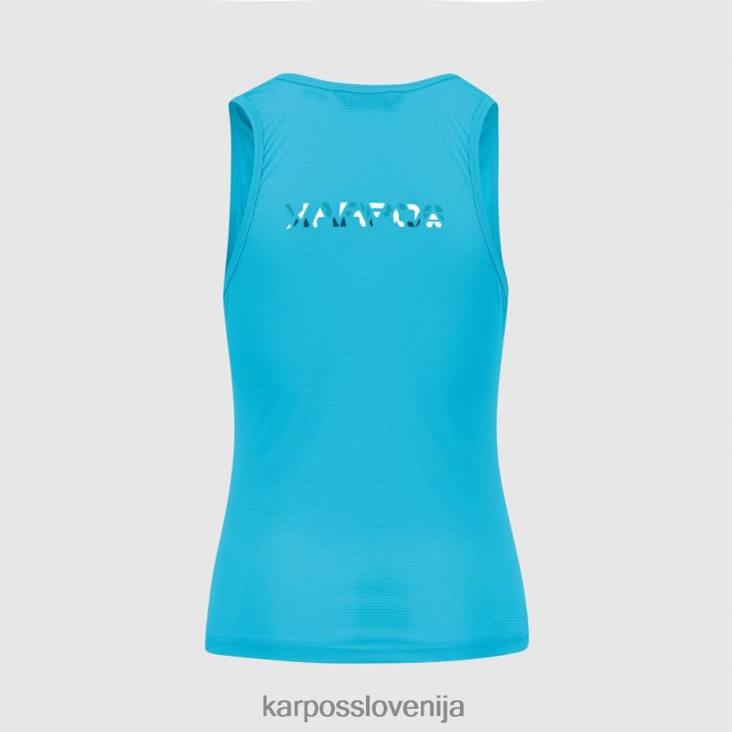 majica| modri atol/bela/maroško modra P4ZDFZ1381 Karpos loma z vrhom ženske