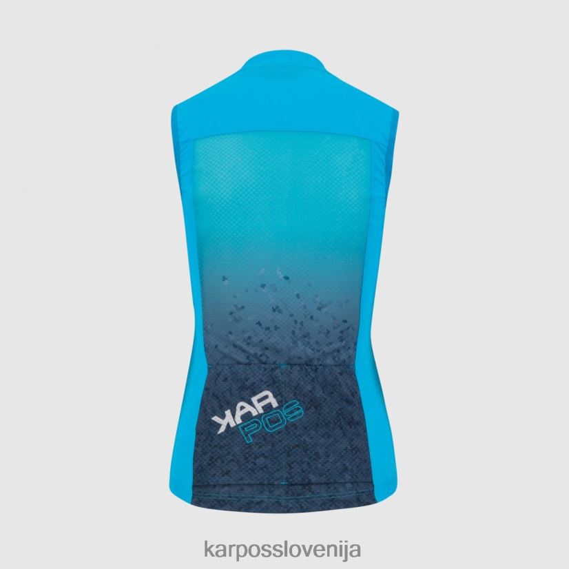 majica| modri atol/kapitan neba P4ZDFZ1240 Karpos verve evo w brez rokavov ženske
