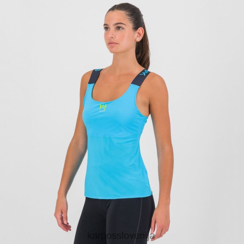 majica| modri atol/kapitan neba P4ZDFZ1302 Karpos cengia z rezervoarjem ženske
