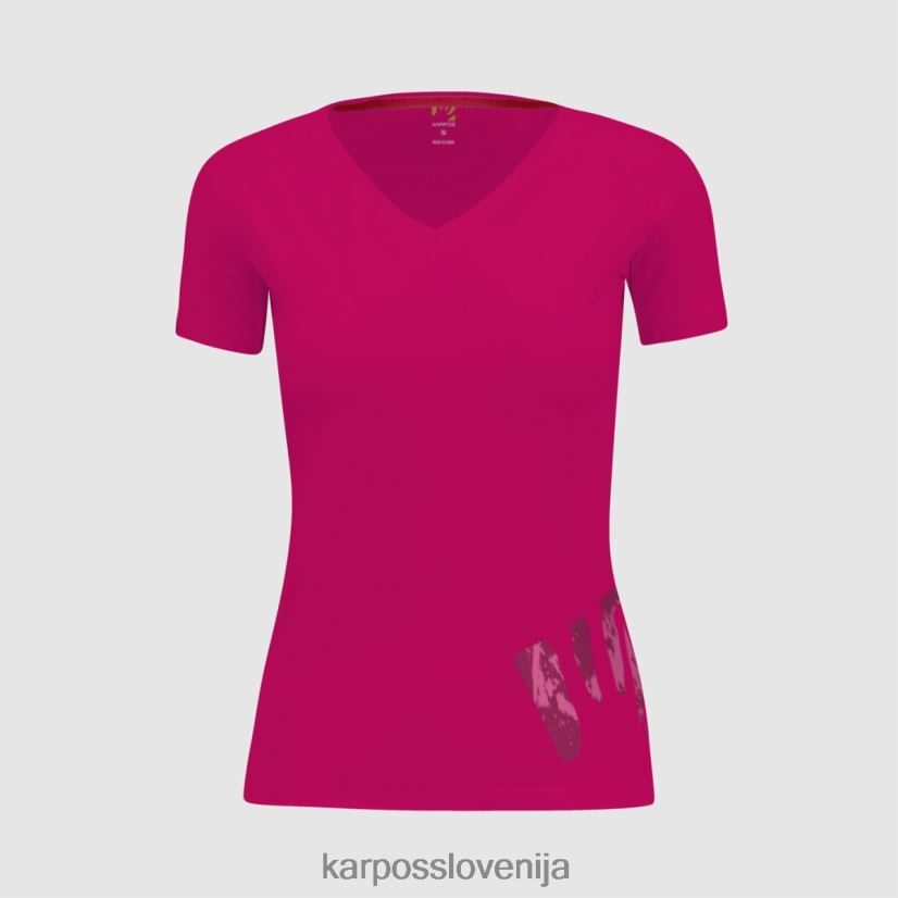 majica| namigovanje P4ZDFZ1365 Karpos astro alpino z majico ženske