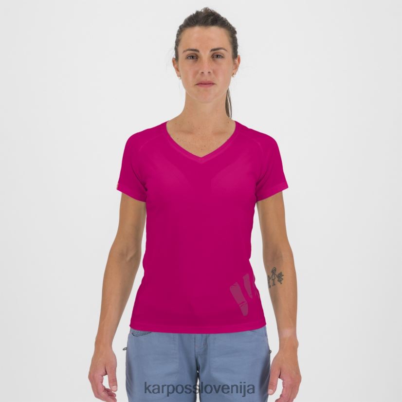 majica| namigovanje P4ZDFZ1365 Karpos astro alpino z majico ženske