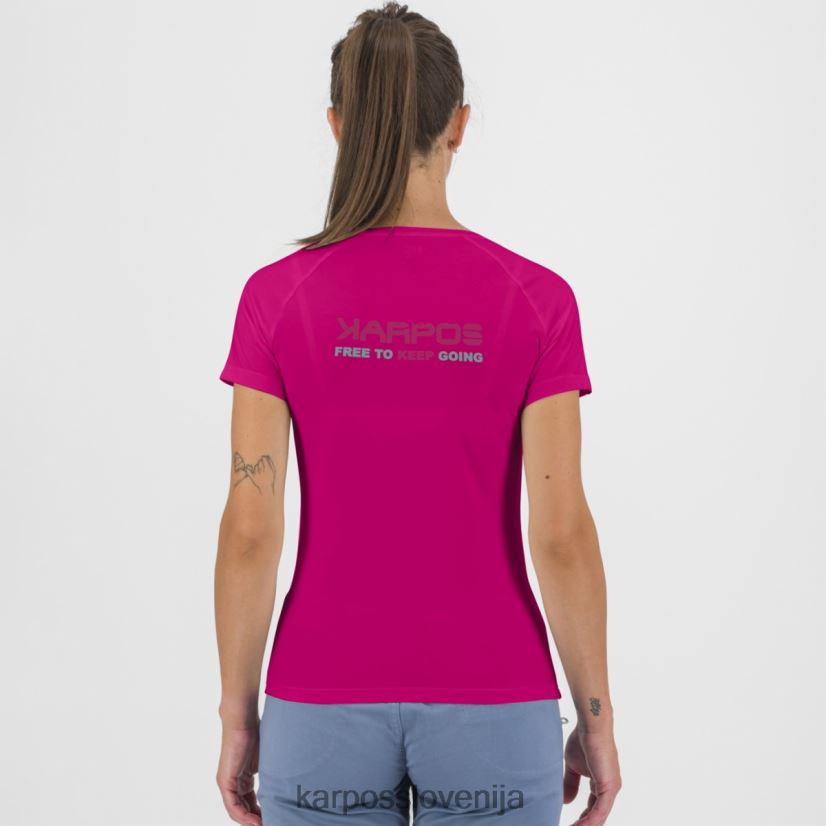majica| namigovanje P4ZDFZ1365 Karpos astro alpino z majico ženske