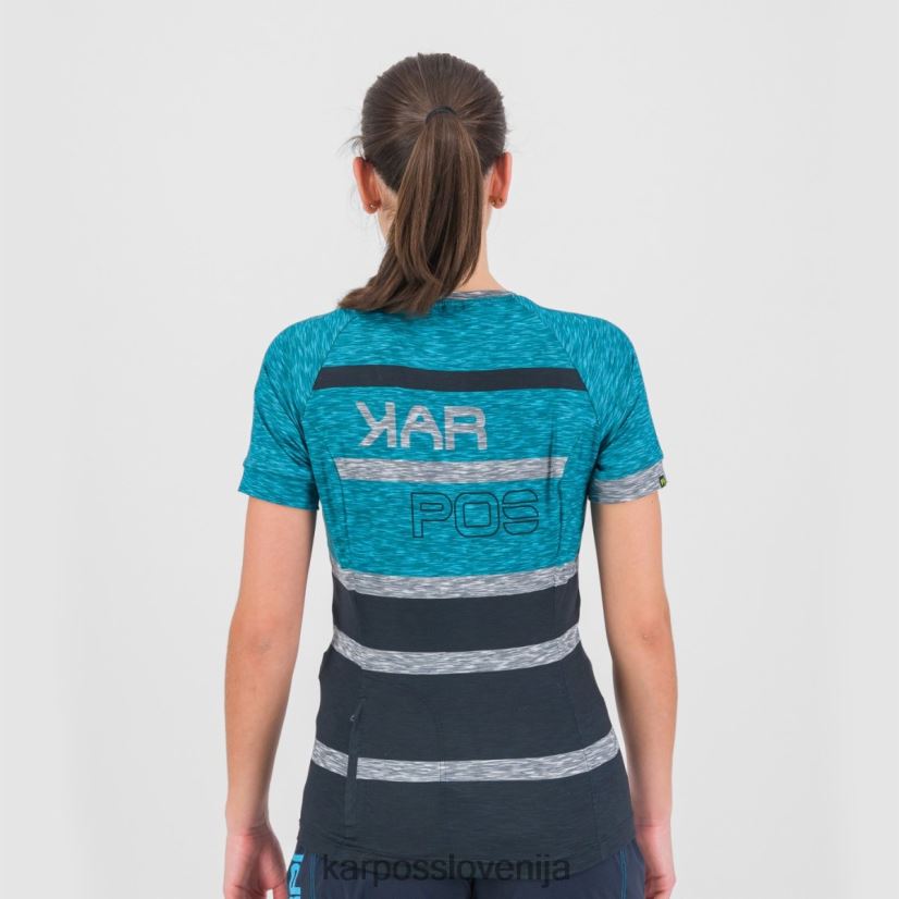 majica| nebesni kapitan/modri atol P4ZDFZ1251 Karpos verve w tee ženske