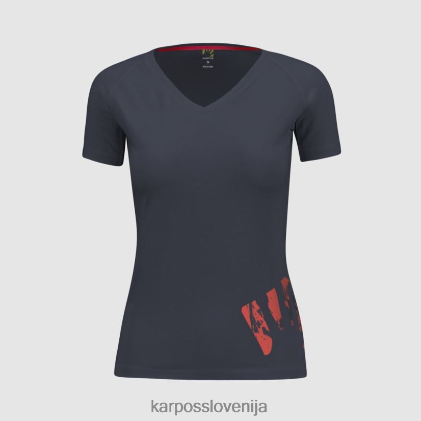 majica| ombre modra P4ZDFZ1364 Karpos astro alpino z majico ženske