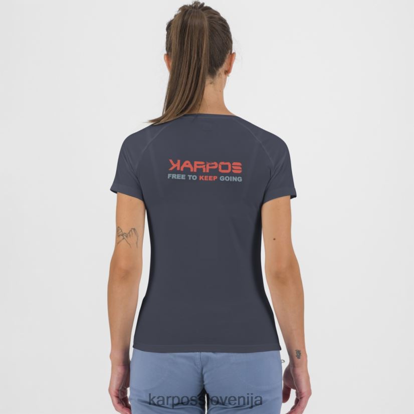 majica| ombre modra P4ZDFZ1364 Karpos astro alpino z majico ženske