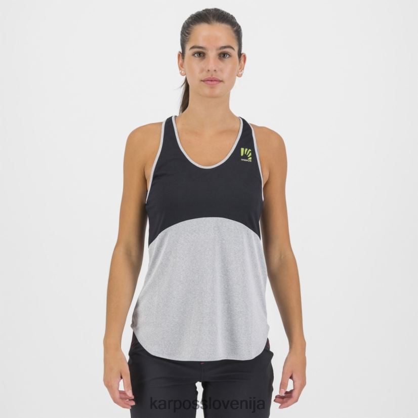 majica| črnobela P4ZDFZ1300 Karpos alta prek rezervoarja polartec w ženske