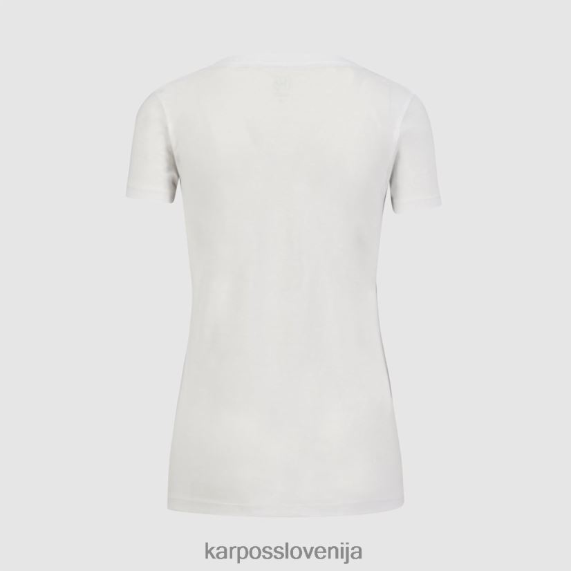 majica| svetlo bela P4ZDFZ1346 Karpos kalip z majico ženske