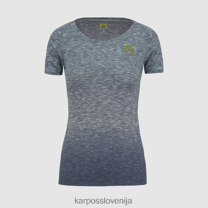 majica| vintage indigo/akvamarin P4ZDFZ1270 Karpos prato piazza z dresom ženske