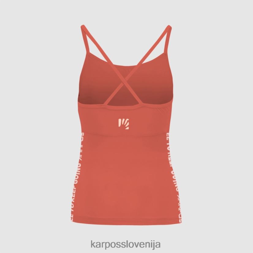 majica| vroče korale P4ZDFZ1290 Karpos easyfrizz z vrhom ženske