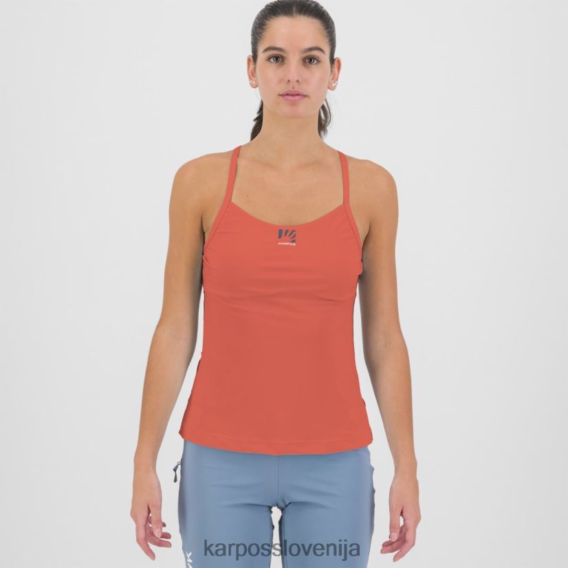 majica| vroče korale P4ZDFZ1290 Karpos easyfrizz z vrhom ženske