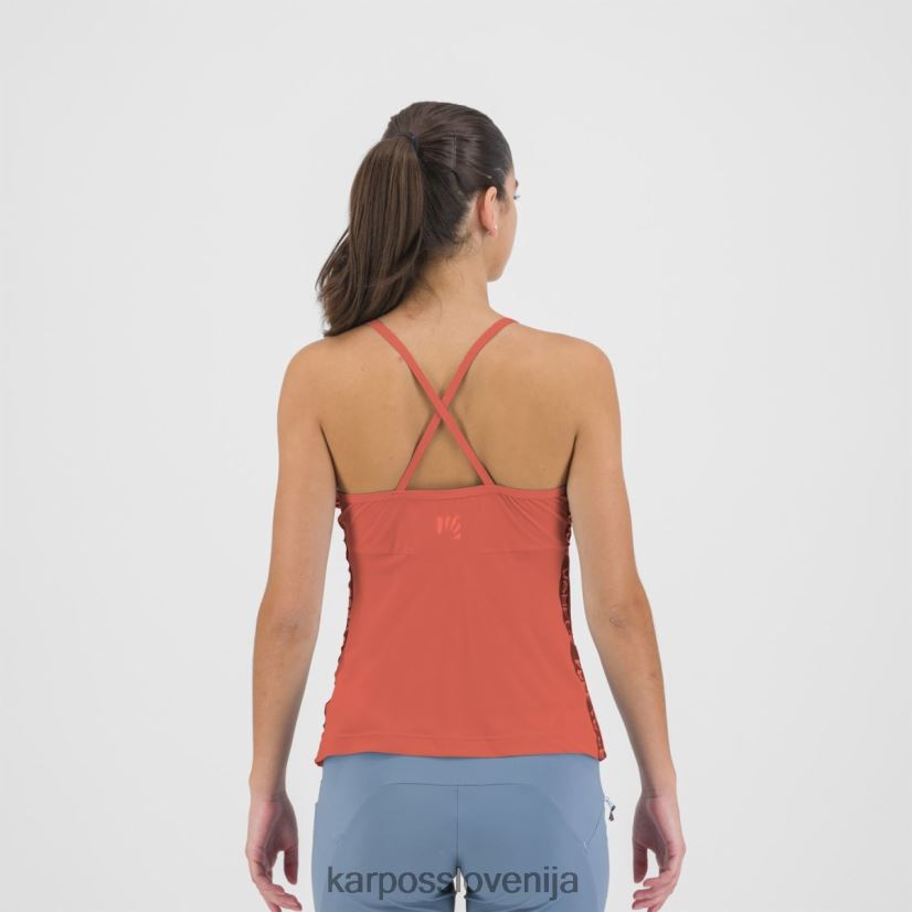 majica| vroče korale P4ZDFZ1290 Karpos easyfrizz z vrhom ženske